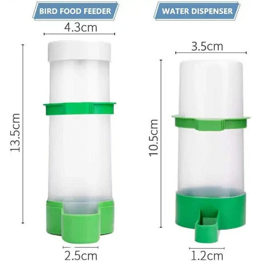 Bird cage Hanging water drinker for Large Capacity Plastic Container 4 pieces - Classic Fashion DealsBird cage Hanging water drinker for Large Capacity Plastic Container 4 piecesBird water drinkerUnbrandedClassic Fashion Deals