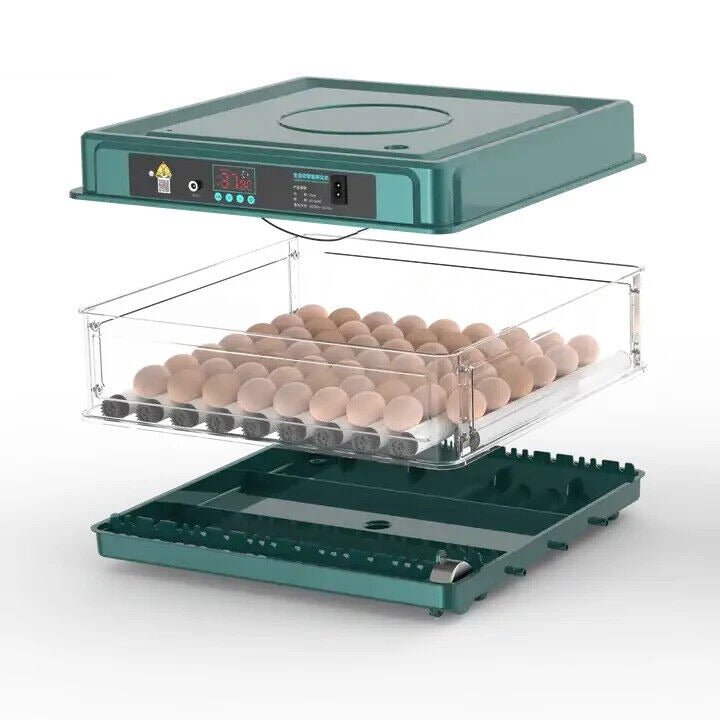 130 Egg Capacity Dual Power Supply Automatic Egg Incubator Egg Hatcher - Classic Fashion Deals