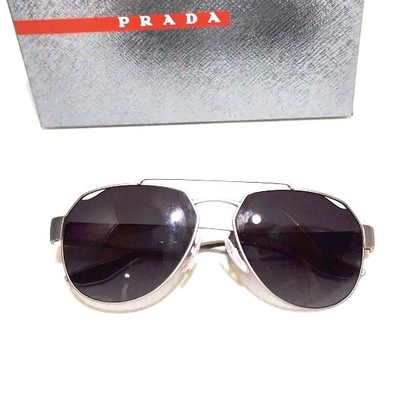 Prada polarized sunglasses unisex sps 57u authentic made in Italy
