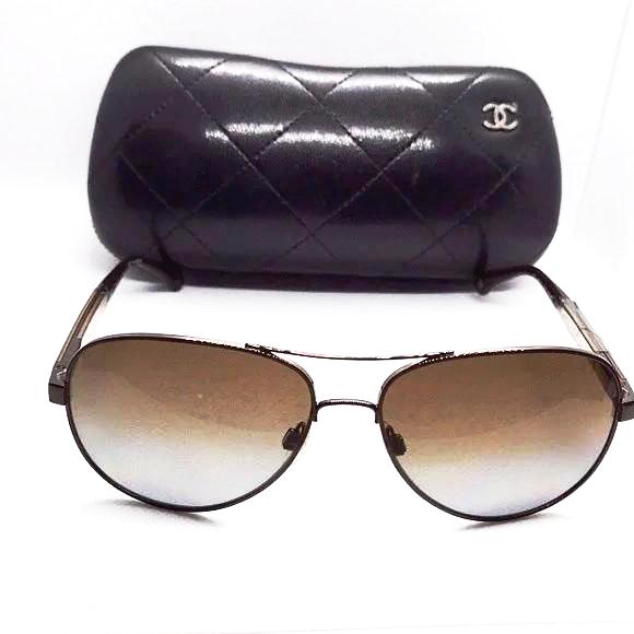 Chanel Aviator Sunglasses - 12 For Sale on 1stDibs | chanel pilot sunglasses,  aviator sunglasses chanel, chanel aviator glasses