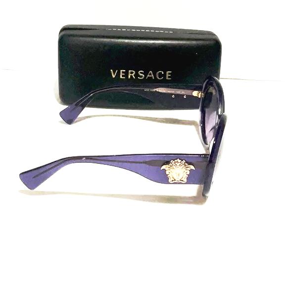 Versace woman’s sunglasses mod4298 purple round made in Italy