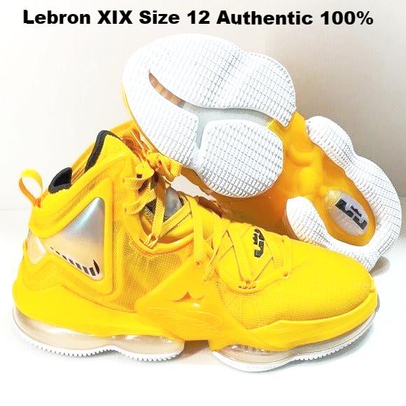 Nike men lebron xix basketball shoes size 12