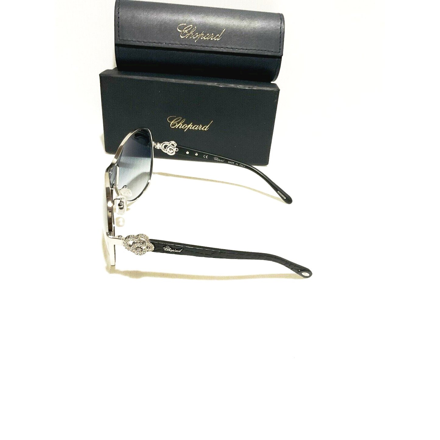 Chopard women sunglasses schc 25s 99 0579 Butterfly Made in Italy