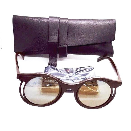 Yohji Yamamoto sunglasses YY5021 dark brown frame