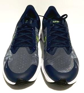 Nike zoom winflo 8 midnight navy green running walking shoes size 9.5 men