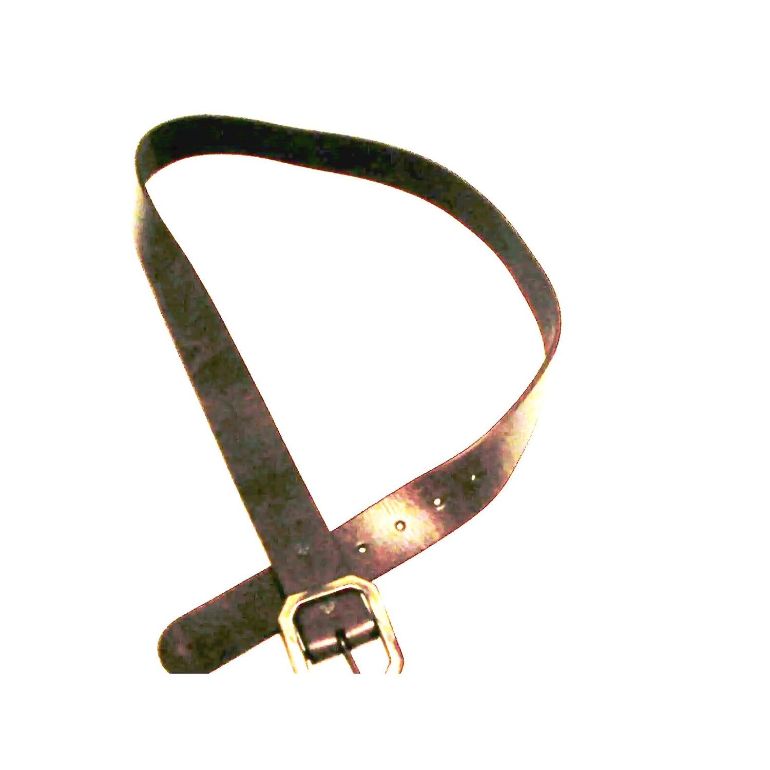 True religion mens leather belt gunmetal buckle size 30 inch dark  brown new