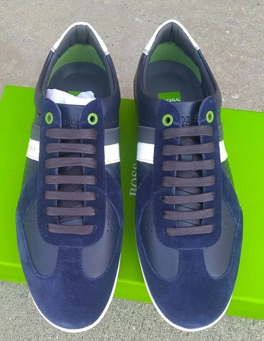 Hugo Boss Men's Shoes City Expedition Dark Blue Size 7 US