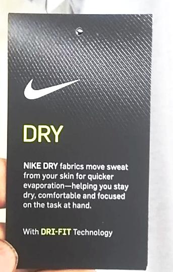 Nike woman's t shirt dri fit size large