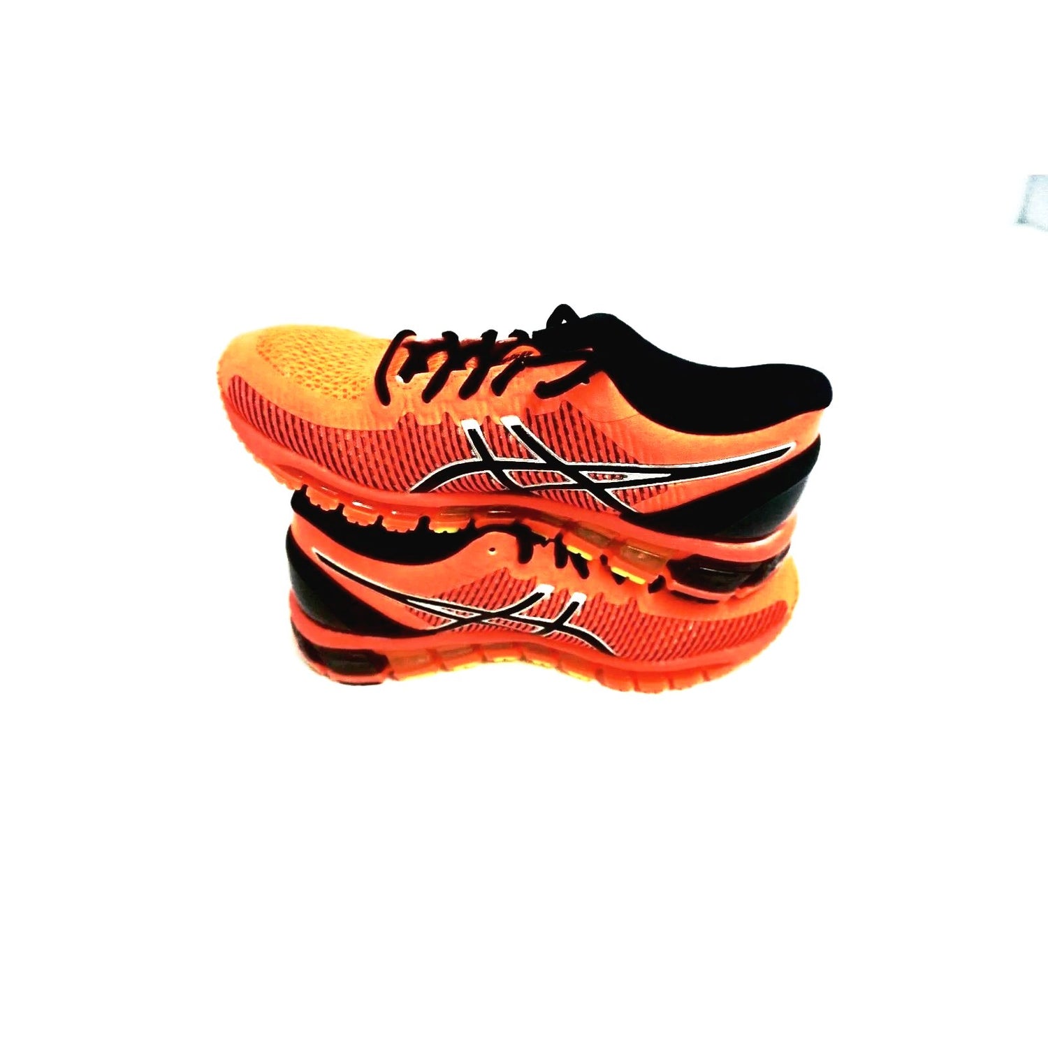 Asics women's running shoes gel quantum 360 cm flash coral black size 8 us