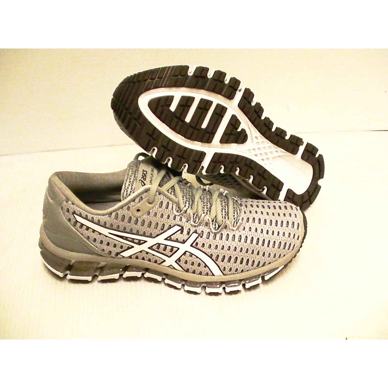 Asics women's gel quantum 360 shift mid grey running shoes size 6.5 us
