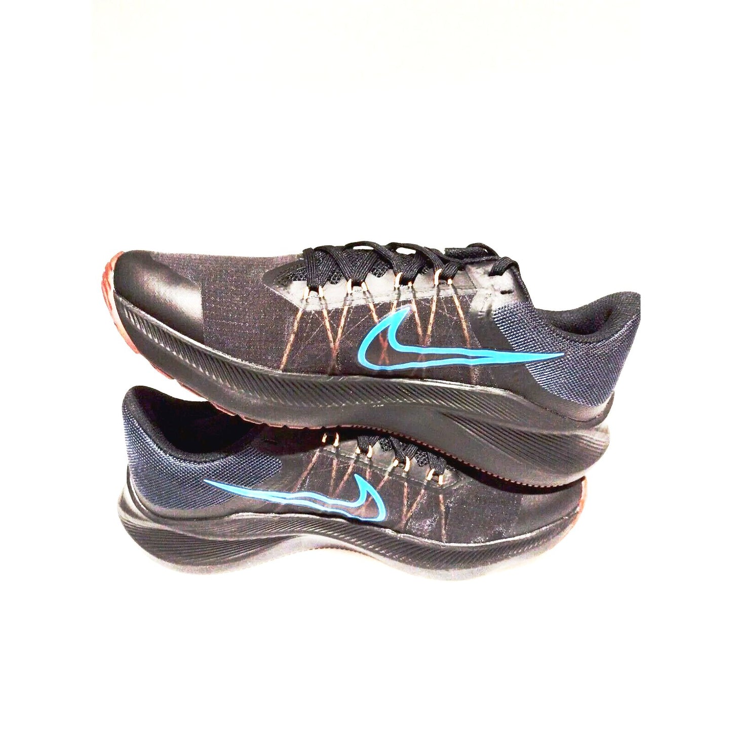 Nike zoom winflo 8 black photo blue running shoes size 11 us men
