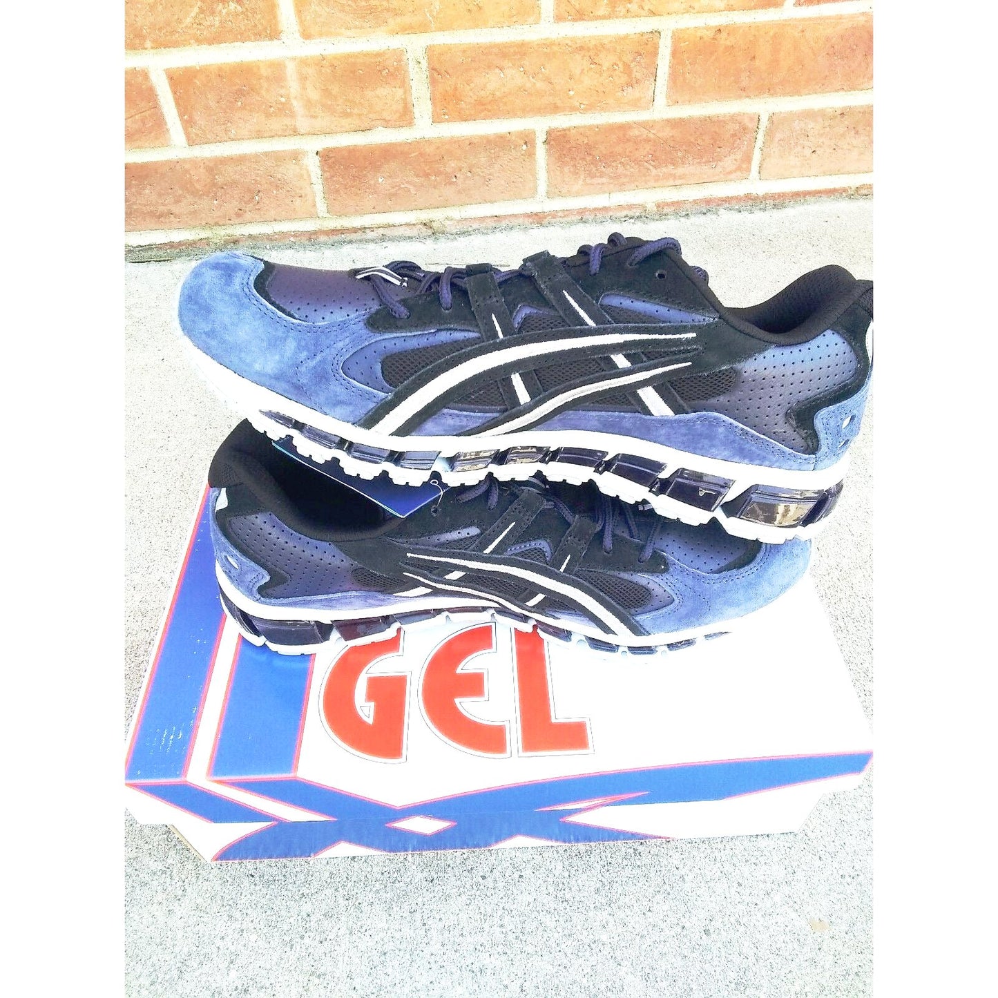 Asics Gel Kayano 5 360 Midnight Black running shoes Size 11.5 Men US