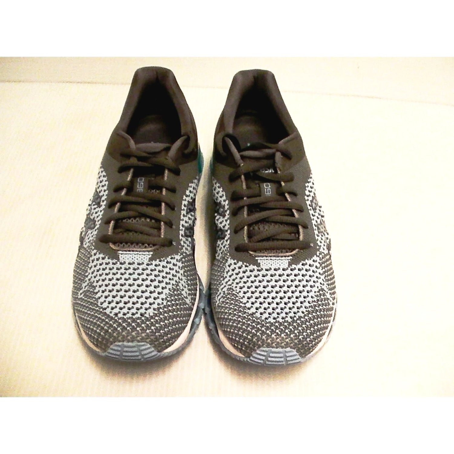 Asics women running shoes gel quantum 360 knit corydalis blue carbon size 9