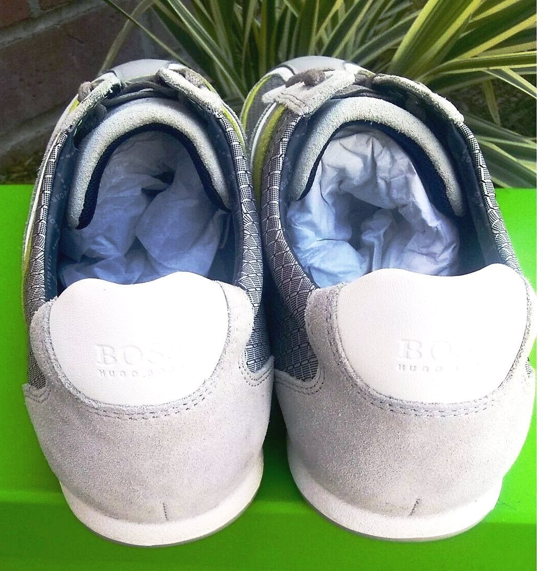 Hugo Boss Men's Shoes Stremmo Light Pastel Grey Size 10 US