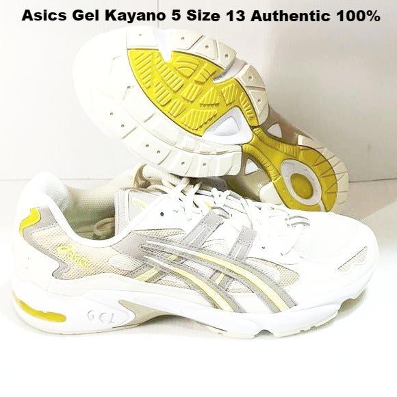 Asics gel kayano 5 og birch moonfock running shoes size 13 us - Classic Fashion Deals