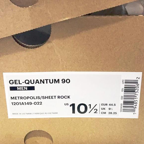 Asics men running shoes gel quantum 90 size 10.5 - Classic Fashion Deals