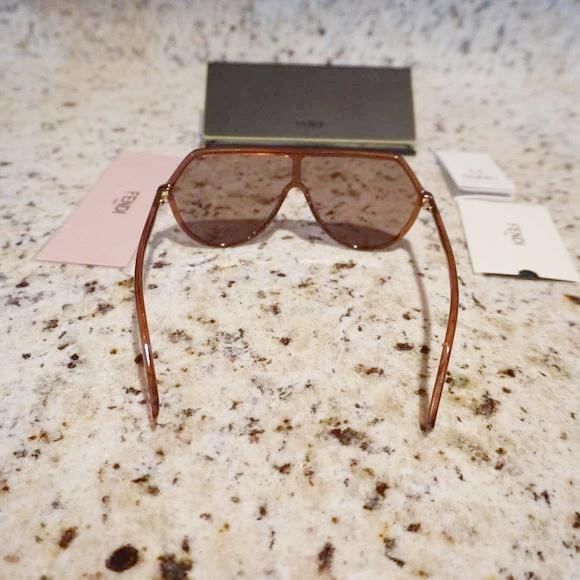 Fendi men sunglasses FF 0377/S 09Q0L brown frame grey lenses made in italy