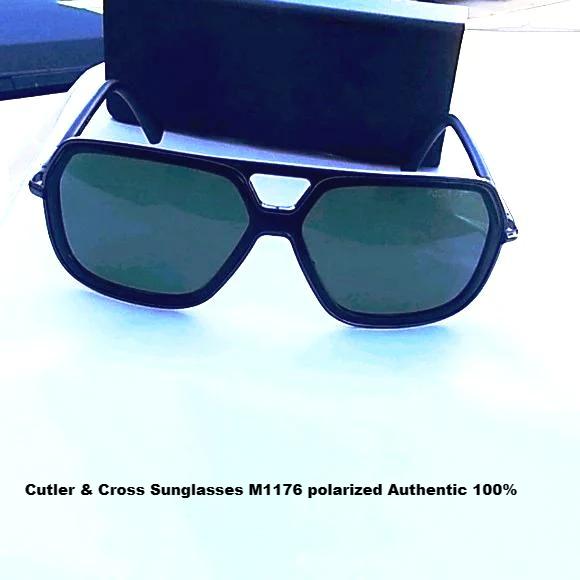 Cutler and Gross sunglasses M1176 polarized lenses authentic made in Italy