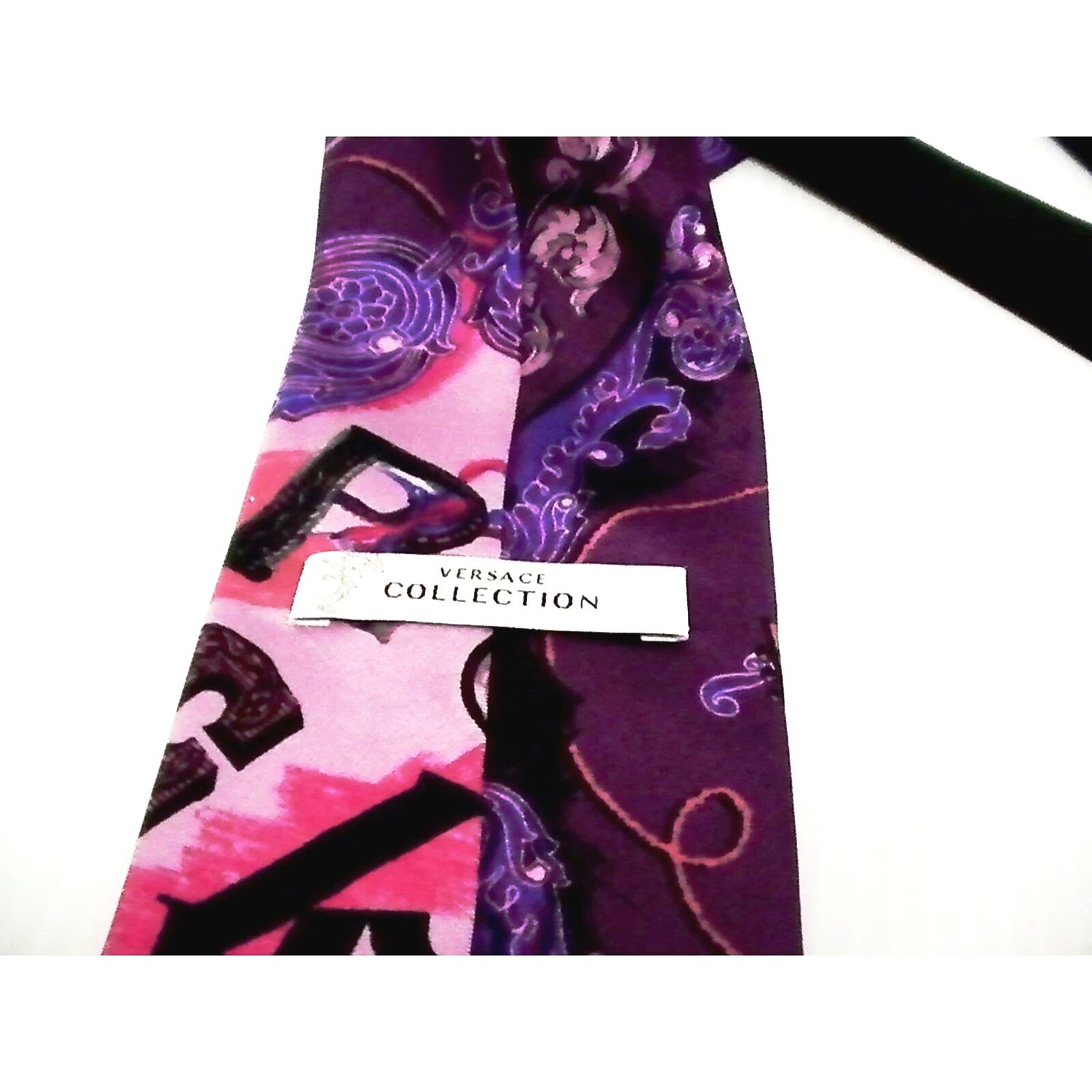 GIANNI VERSACE MEDUSA / Men's 100% SILK TIE collection rare made in Italy