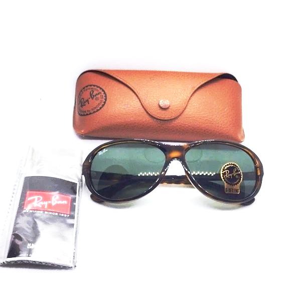 Woman's Ray-Ban sunglasses rb 4153 green lenses made in Italy