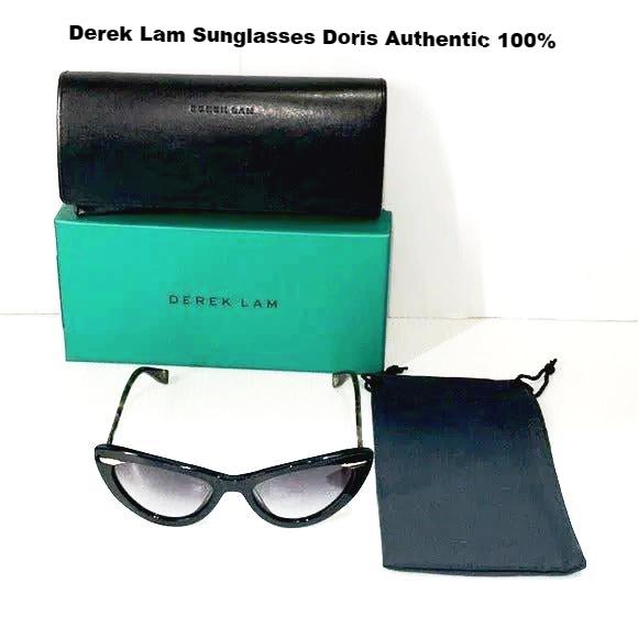 Derek Lam women’s sunglasses Doris cat eye black frame - Classic Fashion Deals