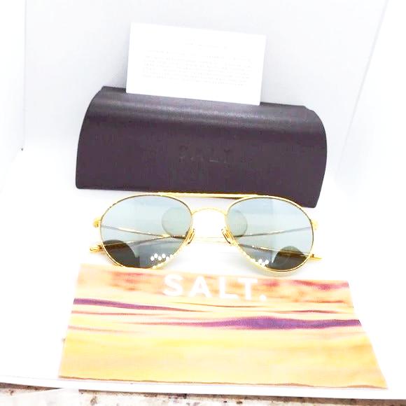 Salt optics fufkin titanium aviator polarized sunglasses made in Japan