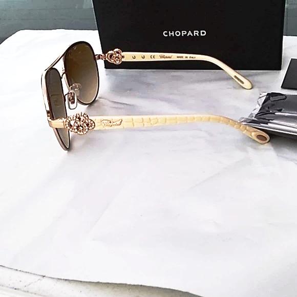 Woman chopard sunglasses schc26s new authentic made in Italy