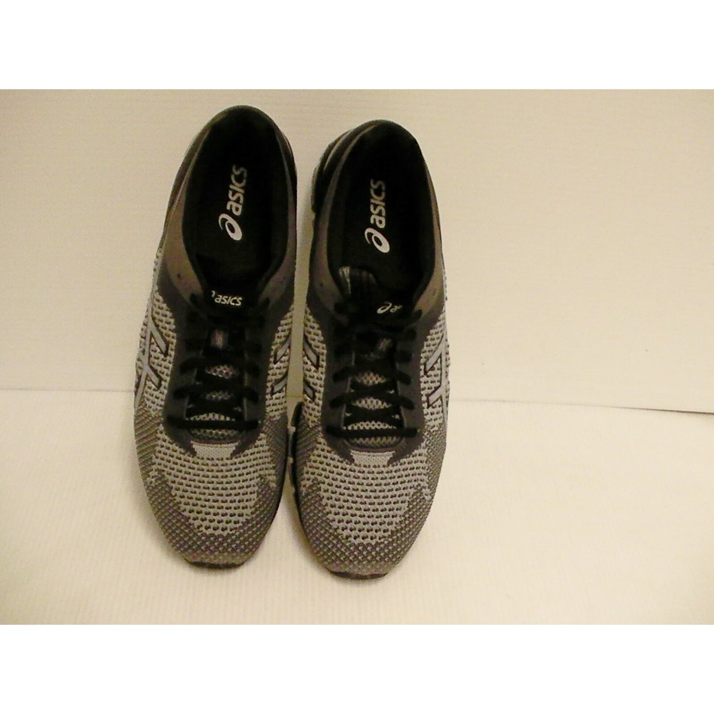 Asics men's gel quantum 360 knit running shoes mid grey carbon black size 11 us