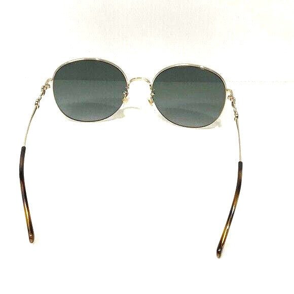 Gucci woman’s sunglasses GG0881SA round gold frame grey lenses - Classic Fashion Deals