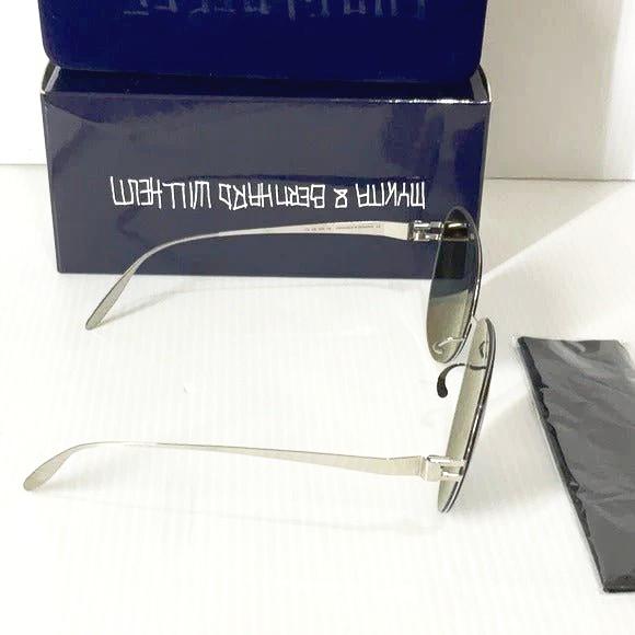 Mykita unisex sunglasses mirror silver aviator style Joni f10 - Classic Fashion Deals