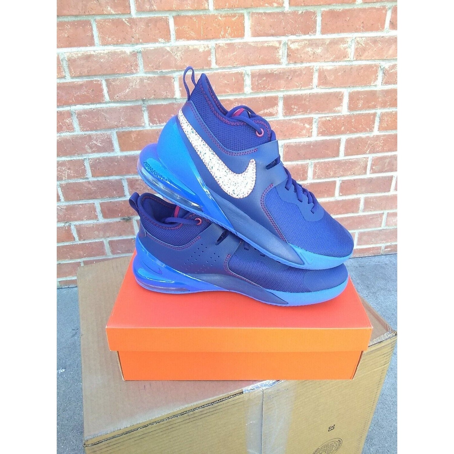Nike Air Max Impact Running Shoes Blue Size 13 US Men - Classic Fashion Deals