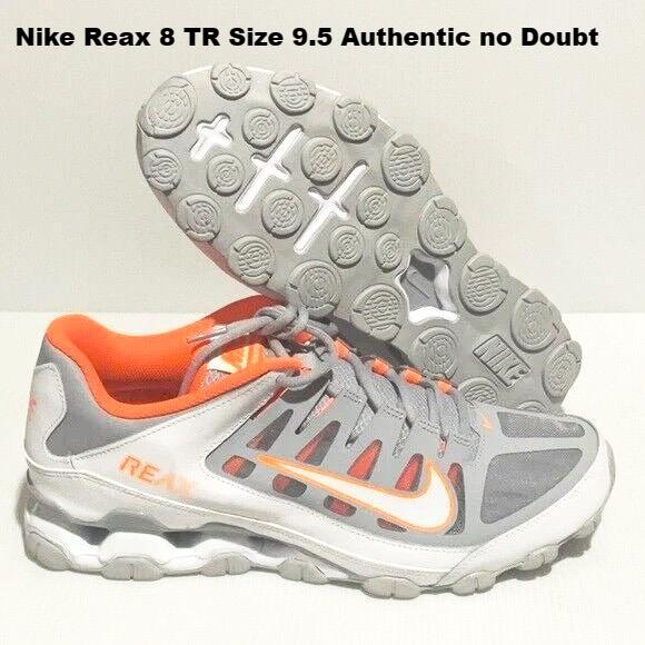 Nike Men’s Reax 8 TR mesh running shoes size 9.5 us - Classic Fashion Deals