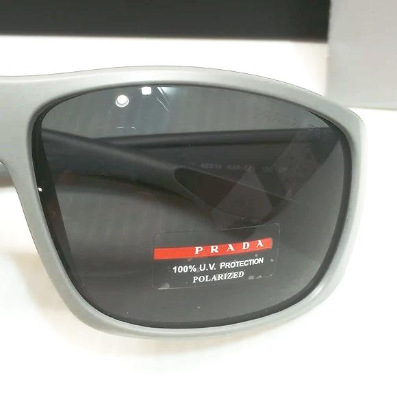 Prada men polarized sunglasses sps 04v grey made in Italy - Classic Fashion Deals