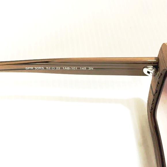 Prada woman’s sunglasses spr 30RS wood frame brown lenses - Classic Fashion Deals