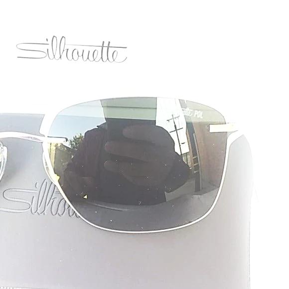 Silhouette Sunglasses polarized lenses titanium frame - Classic Fashion Deals