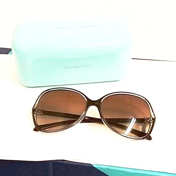 Tiffany sunglasses TF 4044-B oval brown frame - Classic Fashion Deals