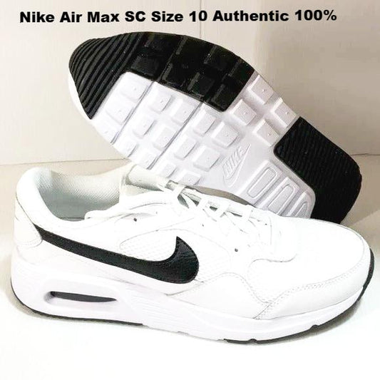Woman’s Nike Air max sc black white running shoes size 10 us - Classic Fashion Deals
